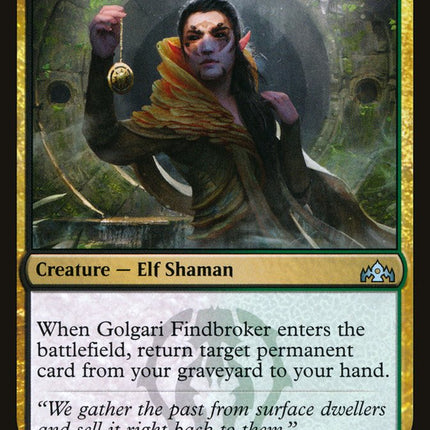 Golgari Findbroker [Guilds of Ravnica]