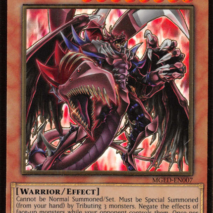 Destiny HERO - Plasma (Alternate Art) [MGED-EN007] Gold Rare