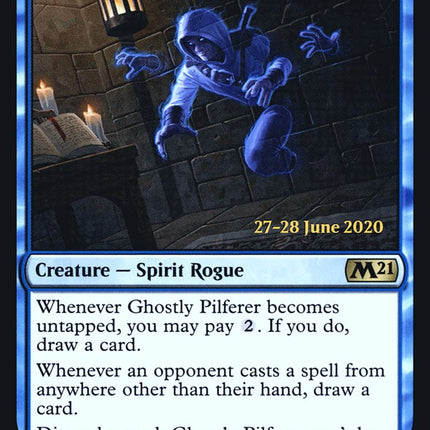 Ghostly Pilferer [Core Set 2021 Prerelease Promos]