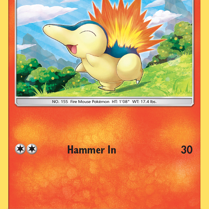 Cyndaquil (40/214) [Sun & Moon: Lost Thunder]