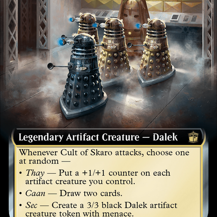 Cult of Skaro (Extended Art) (Surge Foil) [Doctor Who]