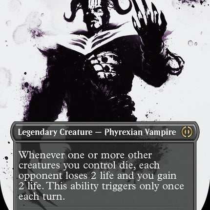 Vraan, Executioner Thane (Borderless Ichor Step-and-Compleat Foil) [Phyrexia: All Will Be One]
