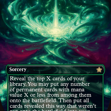 Genesis Wave (Borderless) (Mana Foil) [Foundations]