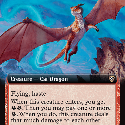 Territorial Aetherkite (Extended Art) [Aetherdrift Commander]