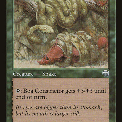 Boa Constrictor [Mercadian Masques]