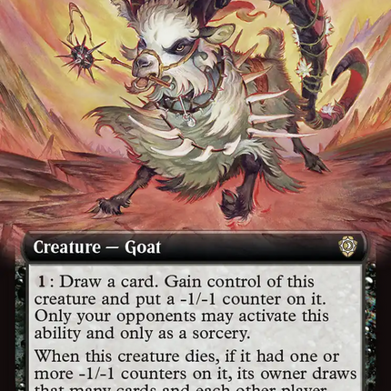 Oft-Nabbed Goat (Extended Art) [Lorwyn Eclipsed Commander]