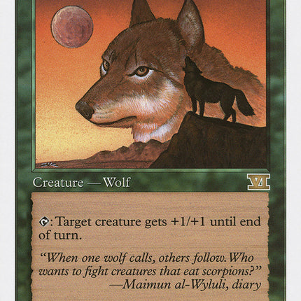 Wyluli Wolf [Classic Sixth Edition]
