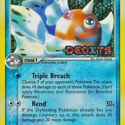 Seaking (24/107) (Stamped) [EX: Deoxys]