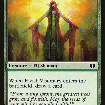 Elvish Visionary [Commander 2015]