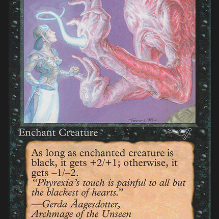 Phyrexian Boon (Person on the Left) [Alliances]