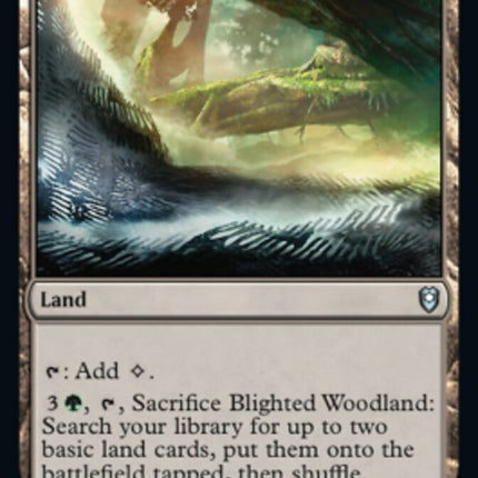 Blighted Woodland [Commander Legends: Battle for Baldur's Gate]