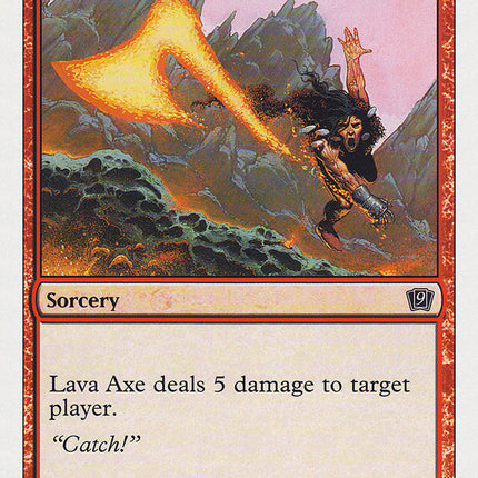 Lava Axe [Ninth Edition]
