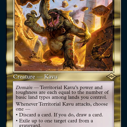 Territorial Kavu (Retro Foil Etched) [Modern Horizons 2]