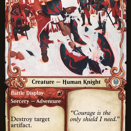 Embereth Shieldbreaker // Battle Display (Showcase) [Throne of Eldraine]