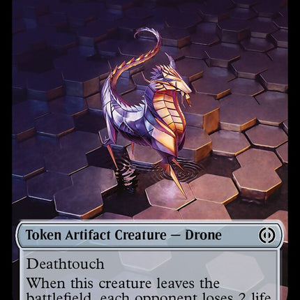 Rebel // Drone Double-Sided Token [Phyrexia: All Will Be One Tokens]