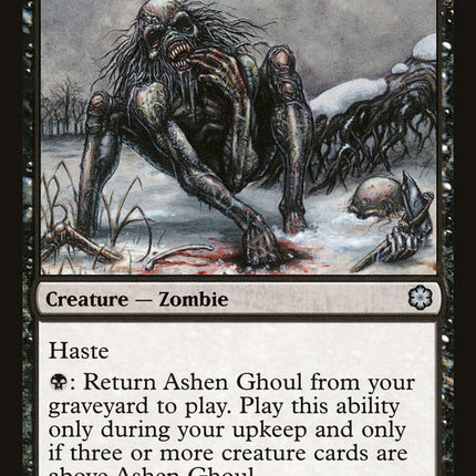 Ashen Ghoul [Coldsnap Theme Decks]