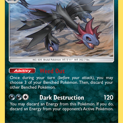 Hydreigon (62/111) [Sun & Moon: Crimson Invasion]