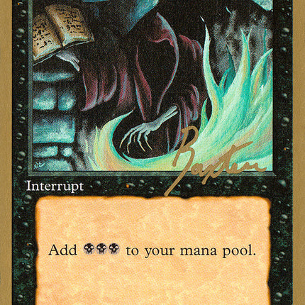 Dark Ritual (George Baxter) [Pro Tour Collector Set]