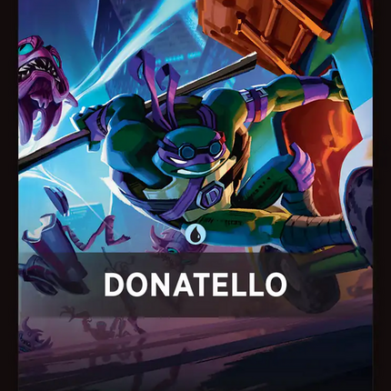 Donatello Theme Card [Teenage Mutant Ninja Turtles Commander Tokens]