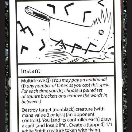 Cleaver Blow [Mystery Booster 2 Playtest Cards]