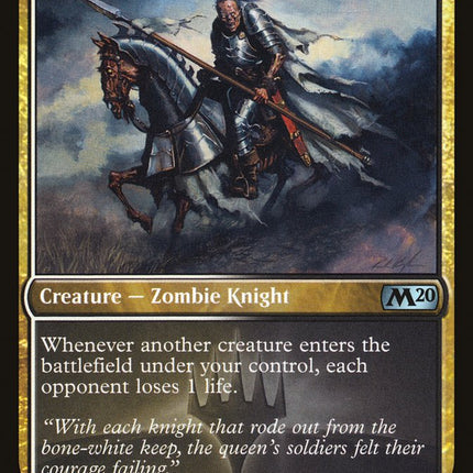 Corpse Knight (Promo Pack) [Core Set 2020 Promos]
