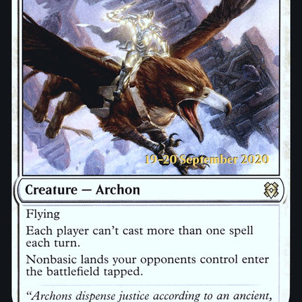 Archon of Emeria [Zendikar Rising Prerelease Promos]