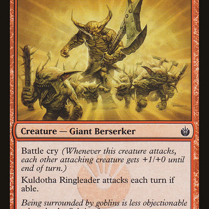 Kuldotha Ringleader [Mirrodin Besieged]