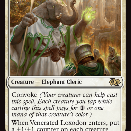 Venerated Loxodon [Foundations Jumpstart]