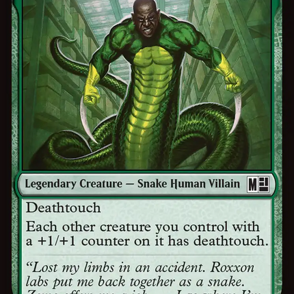 Bushmaster, Coiled Henchman [Marvel Super Heroes Commander]