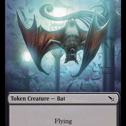 Thopter (0020) // Bat Double-Sided Token [Murders at Karlov Manor Tokens]