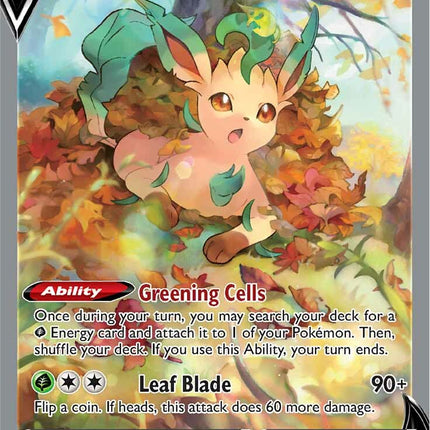 Leafeon V (167/203) [Sword & Shield: Evolving Skies]
