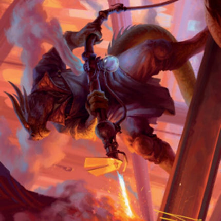 Plasma Jockey Art Card (Gold-Stamped Signature) [Streets of New Capenna Art Series]