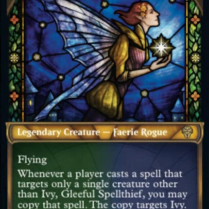 Ivy, Gleeful Spellthief (Showcase Textured) [Dominaria United]