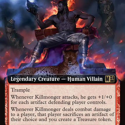 Killmonger, Ruthless Usurper (Extended Art) [Marvel Super Heroes Commander]