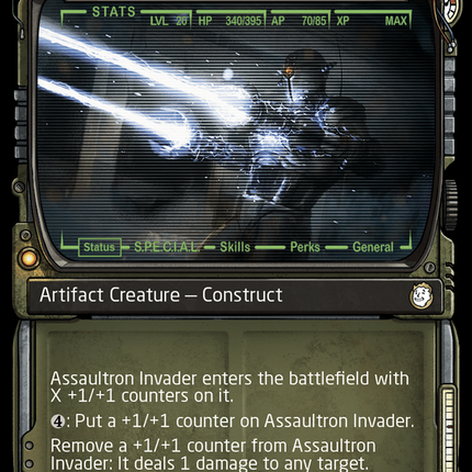 Assaultron Invader - Walking Ballista (Showcase) [Fallout]