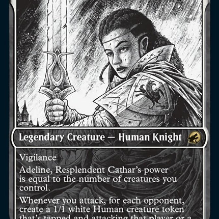 Adeline, Resplendent Cathar (Showcase Eternal Night) [Innistrad: Midnight Hunt]