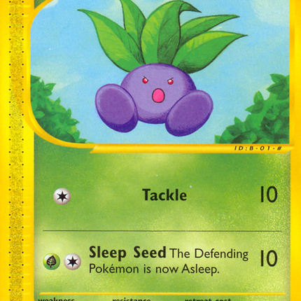 Oddish (122/165) [Expedition: Base Set]