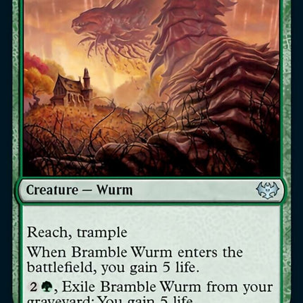 Bramble Wurm [Innistrad: Crimson Vow]