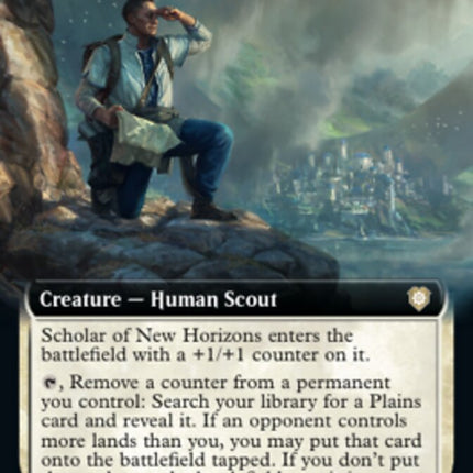 Scholar of New Horizons (Extended Art) [The Brothers' War Commander]