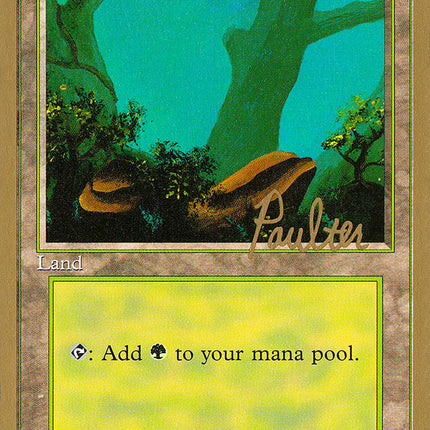 Forest (pp378) (Preston Poulter) [Pro Tour Collector Set]