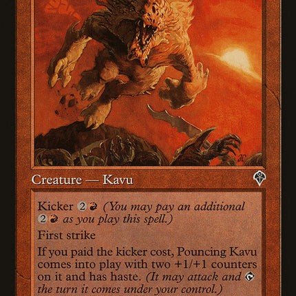 Pouncing Kavu [Invasion]