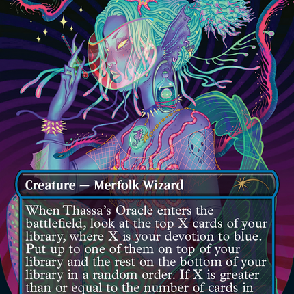 Thassa's Oracle (Borderless) [Secret Lair Drop Series]