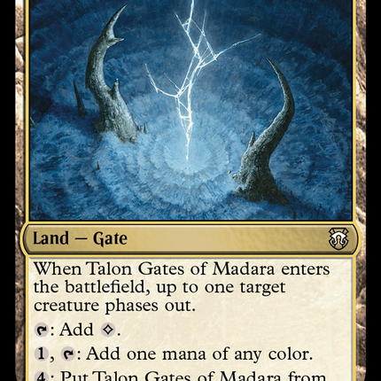 Talon Gates of Madara (Ripple Foil) [Modern Horizons 3 Commander]