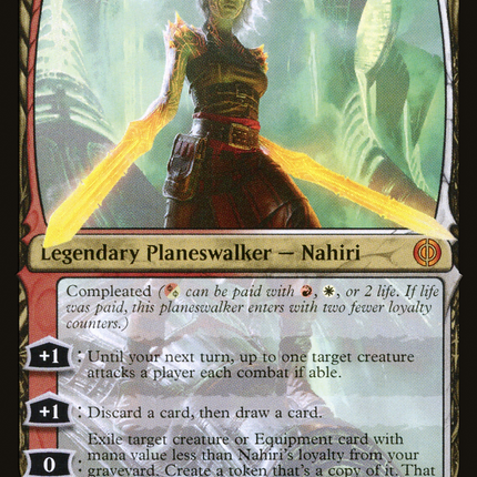 Nahiri, the Unforgiving [Phyrexia: All Will Be One]