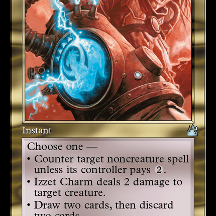 Izzet Charm (Retro Frame) [Ravnica Remastered]
