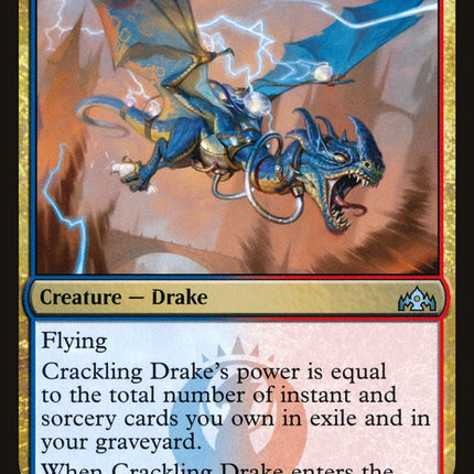 Crackling Drake [Guilds of Ravnica]