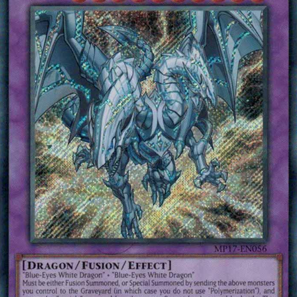 Blue-Eyes Twin Burst Dragon [MP17-EN056] Secret Rare