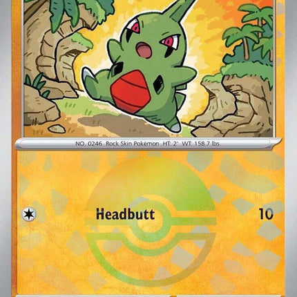 Larvitar (047/131) (Poke Ball Pattern) [Scarlet & Violet: Prismatic Evolutions]