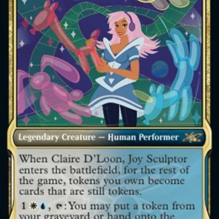 Claire D'Loon, Joy Sculptor (Showcase) [Unfinity]