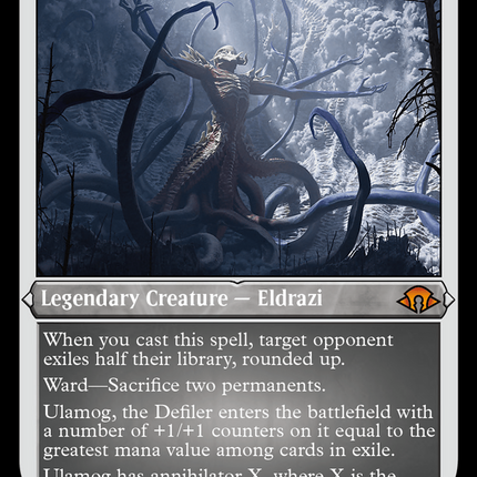 Ulamog, the Defiler (Foil Etched) [Modern Horizons 3]